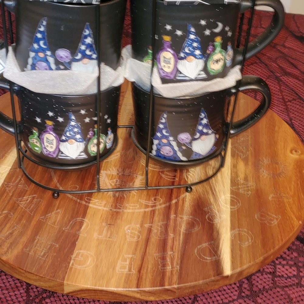 Cobwebs and cauldrons cup mug set